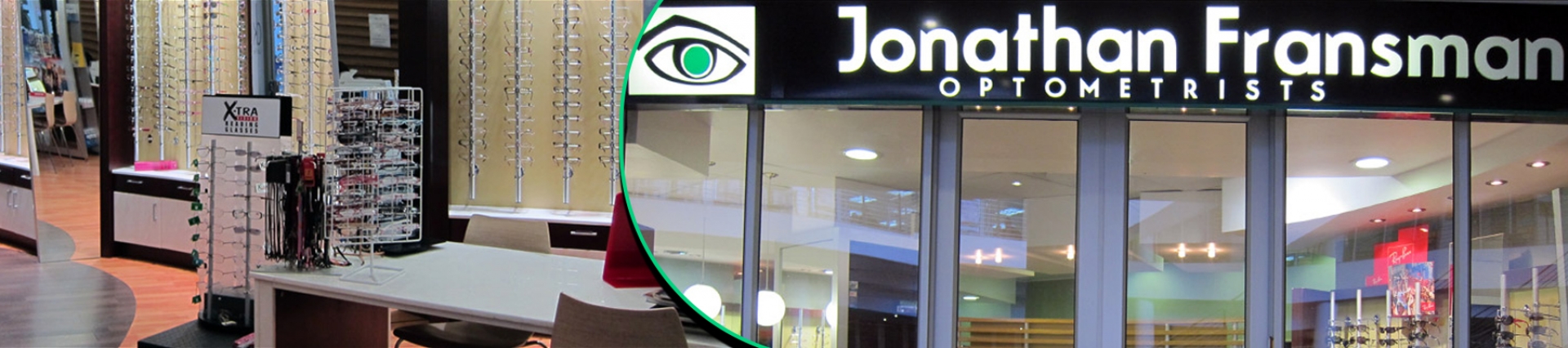 Jonathan Fransman Optometrists practice exterior